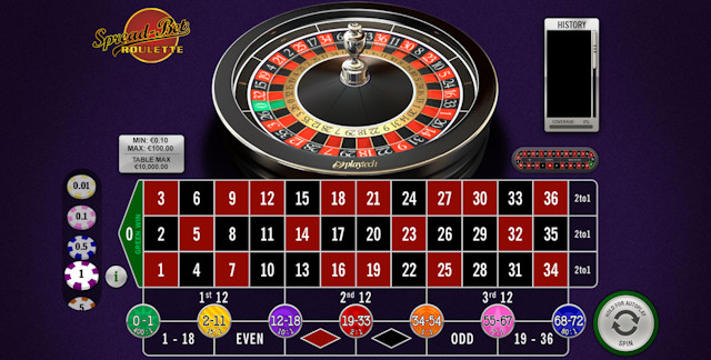 Online game Spread-Bet Roulette for free