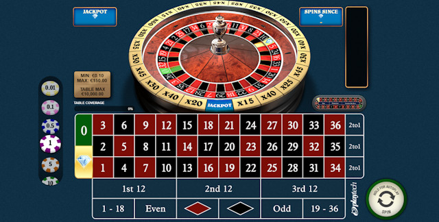Online game Diamond Bet Roulette for free