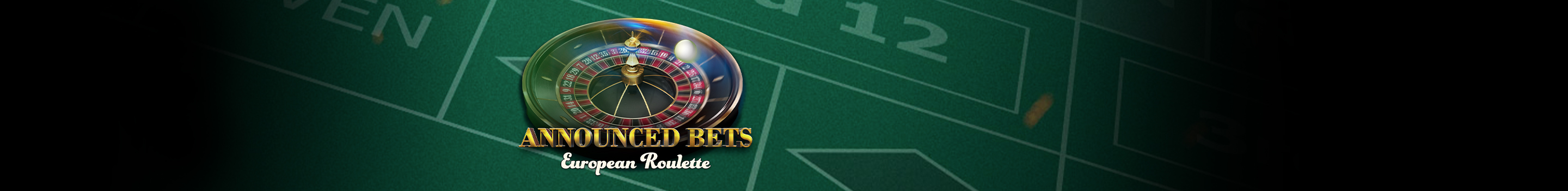 European Roulette Announced Bets